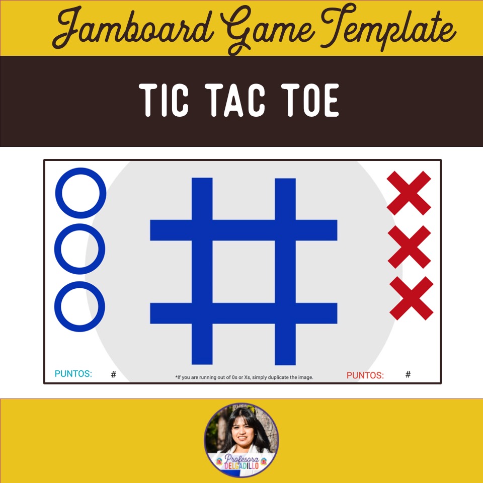 Tic Tac Toe Review (Google Slides Game Template)